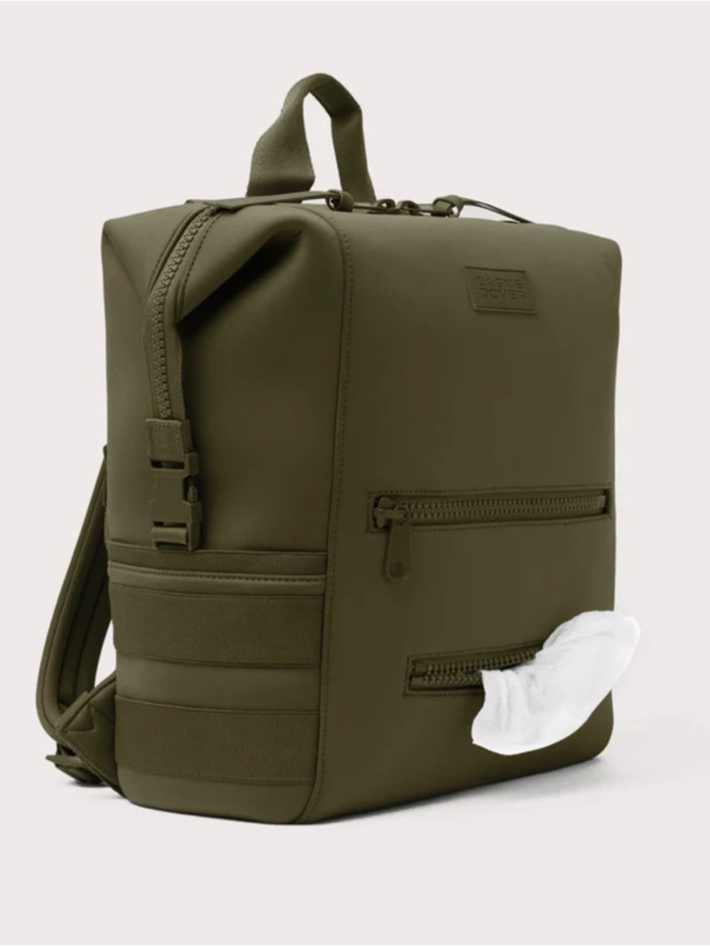 Dagne Dover Large Indi Diaperbag Backpack Dark Moss